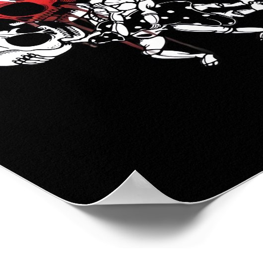 Till Death Do Us Part – Skeleton Couple Forever ポスター (角)