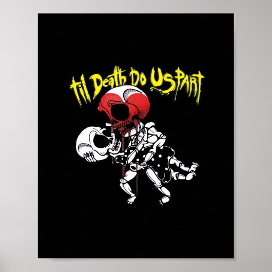 Till Death Do Us Part – Skeleton Couple Forever ポスター (正面)