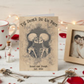 Till Death Do Us Part Skeleton Couples カード