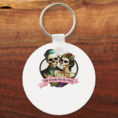 Till Death Do Us Part Skeleton Valentine Classic S キーホルダー (正面)