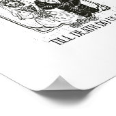 Till Death Do Us Part Skeleton Wedding Couple – ポスター (角)