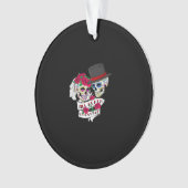 Till Death Do Us Part Skull オーナメント (正面)