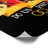 Till Death Do Us Part Sugar Skull Wedding Bride Gr ポスター (角)