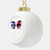 Till Death Do Us Part Together Romantic Theme セラミックボールオーナメント (右)