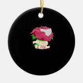 Till Death Do Us Part – Until the End Quote セラミックオーナメント (正面)