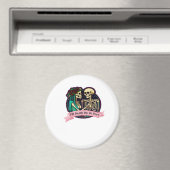 Till Death Do Us Part Valentine Art – Spooky Cute マグネット (インサイチュ (食洗機))