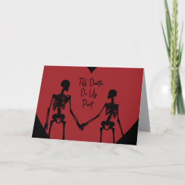 Till Death Do Us Part Valentine's Day Card opt6 サンキューカード