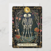 Till Death Do Us Part Wedding Invitation 招待状 (裏面)