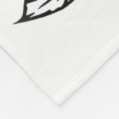 Till Death Do Us Part Wedding Skeleton Couple Vale フリースブランケット (角)