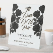 Till Death Do Us Part Wedding Welcome 台座サイン (インサイチュ)