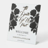 Till Death Do Us Part Wedding Welcome 台座サイン (正面)