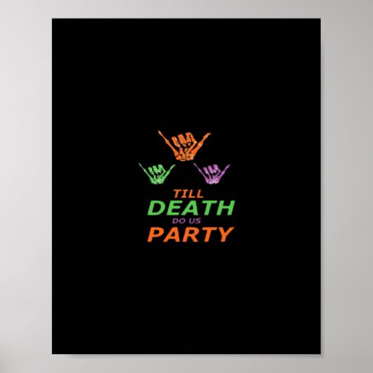 Till Death Do Us Party クラシック ポスター (正面)