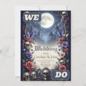 Till Death & Moonlight Bind Us.  招待状 (正面)