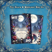 Till Death & Moonlight Bind Us.  招待状