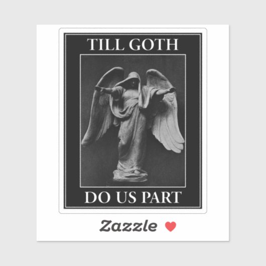 Till Goth Do Us Part シール (シート)