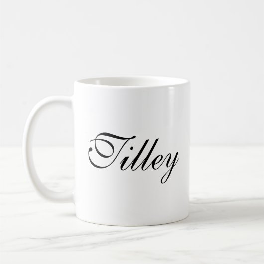 Tilleyのマグ コーヒーマグカップ (左)