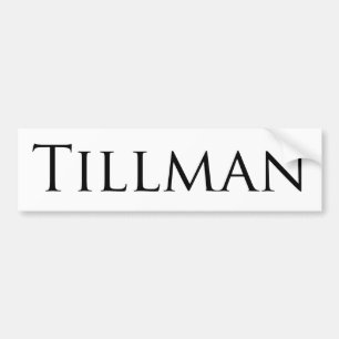 Tillman バンパーステッカー