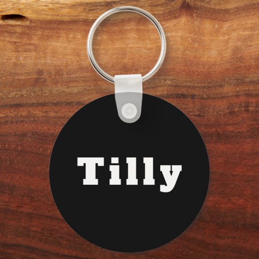 Tilly キーホルダー (裏面)