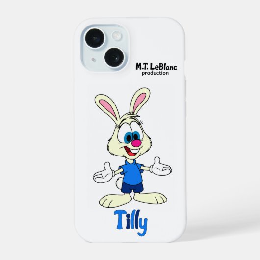 Tilly Bunny iPhone カバー (裏面)