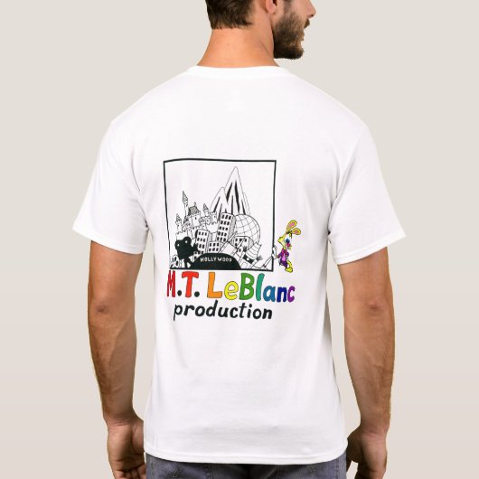 Tilly Bunny Tシャツ (裏面)