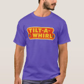 TILT-A-WHIRL Retro carnival-style Tシャツ (正面)
