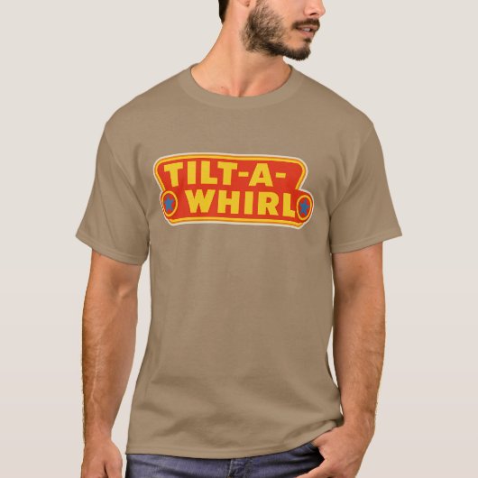 TILT-A-WHIRL Retro carnival-style Tシャツ (正面)