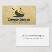 Tilted Cooked Pan | Culinary | Restaurant 名刺 (正面/裏面)