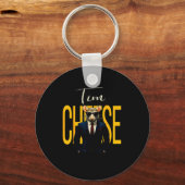 Tim Cheese - Funny Secret Agent Mouse Brainrot Kid キーホルダー (正面)