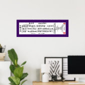 Tim Langdell送信スクロール ポスター (ホームオフィス)