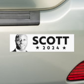 TIM SCOTT 2024バンパーステッカー バンパーステッカー (車上)