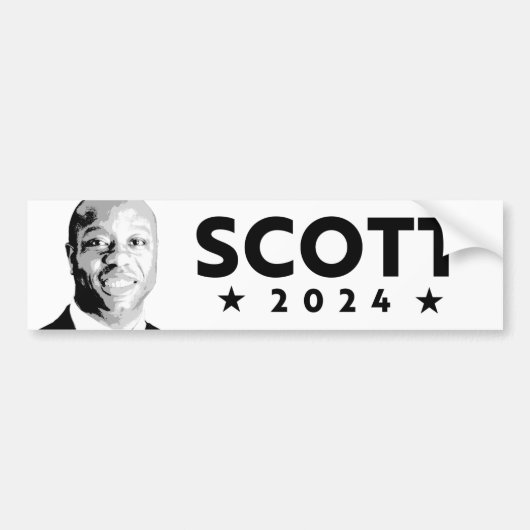 TIM SCOTT 2024バンパーステッカー バンパーステッカー (正面)