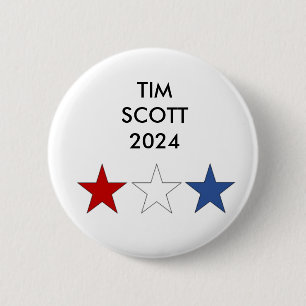 Tim Scott 2024ボタ大統領のン 缶バッジ