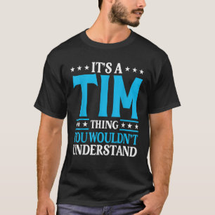 Tim Thing Personal Name おもしろい Tim T Shirt Tシャツ