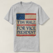 TIM WALZ副社長 Tシャツ (デザイン正面)