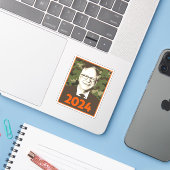 Tim Walz 2024希望inカモフラージュ シール (ノートパソコンとiPhone)