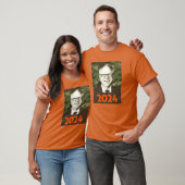 Tim Walz 2024希望inカモフラージュ Tシャツ (ユニセックス)