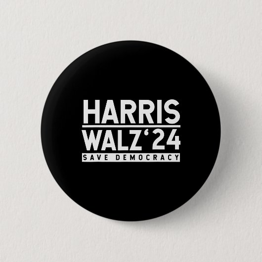 Tim-walz-2024選挙男性女性子供ワルツ 缶バッジ (正面)