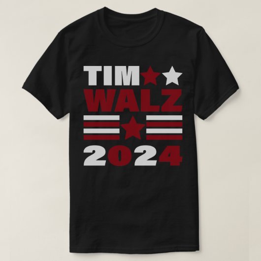 tim walz 2024 Tシャツ3 Tシャツ (デザイン正面)