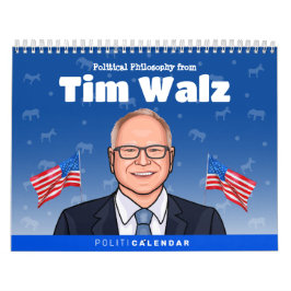 Tim Walz Calendar of Political Humor カレンダー