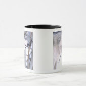 Timber Wolf, Canis lupus, Movie Animal Utah) マグカップ (中央)