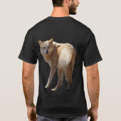 Timber Wolf dark shirt Tシャツ (裏面)
