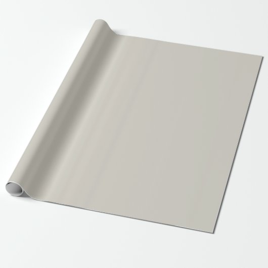Timber Wolf Gray Spring And Summer Trending Color ラッピングペーパー (アンロールド)