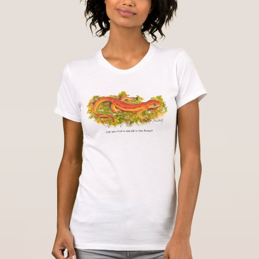 TimbercrestのTシャツのEftの赤い友人 Tシャツ (正面)