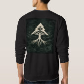 Timberline Cross スウェットシャツ (裏面)