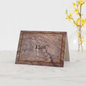 Timberlines Thank You Note Card カード (黄色い花)