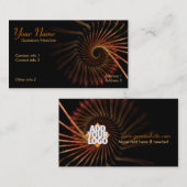 TimberSpiral FractaL名刺 名刺 (正面/裏面)