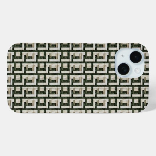 TimberWeave Forest Lattice iPhone Case  Case-Mate iPhoneケース (裏面 (横))