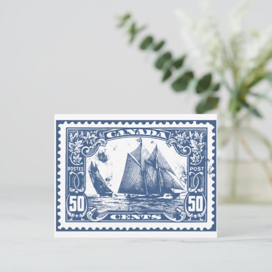 Timbre Canada ポストカード (スタンド正面)