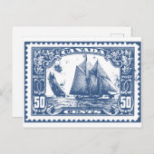 Timbre Canada ポストカード (正面/裏面)