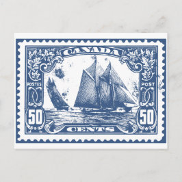Timbre Canada ポストカード